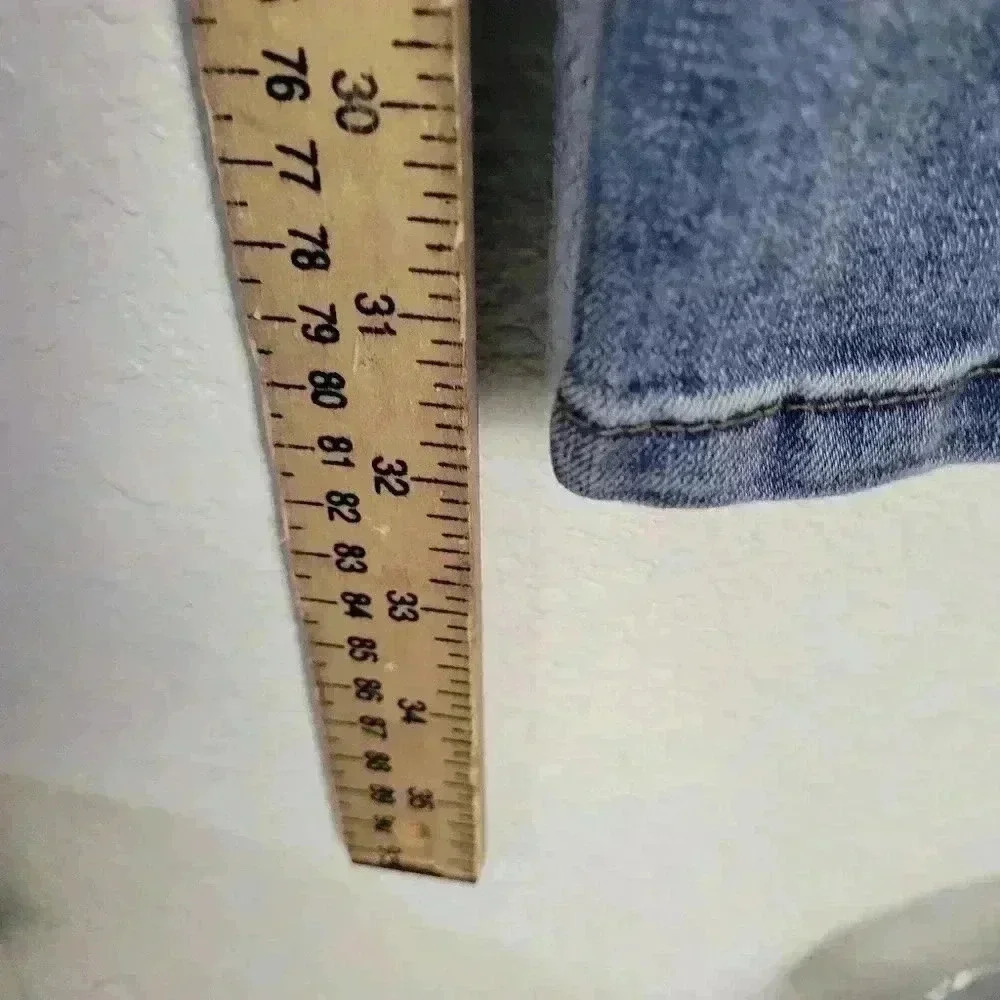 Aeropostale Skinny Denim Jeans Men's Size 30/32Blue 5-Pocket Whisker - Picture 8 of 10